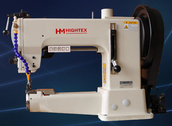 205-370 Máquina de recta brazo cilíndrico de triple arrastre para trabajo muy pesado