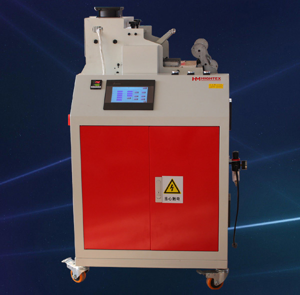 828C Máquina cortadora automática para el corte eslingas y cinchas en ángulos de 45°