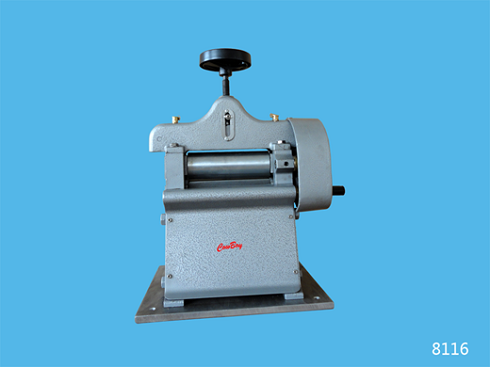 8116 Máquina de dividir piel para talabartería y taller artesanal de cuero