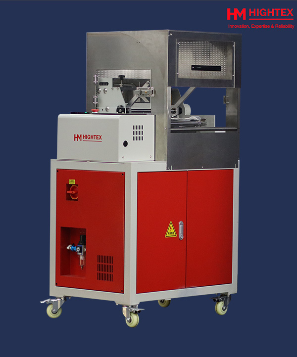 828AC320 Máquina cortadora para cortar y marcar eslinga 300mm